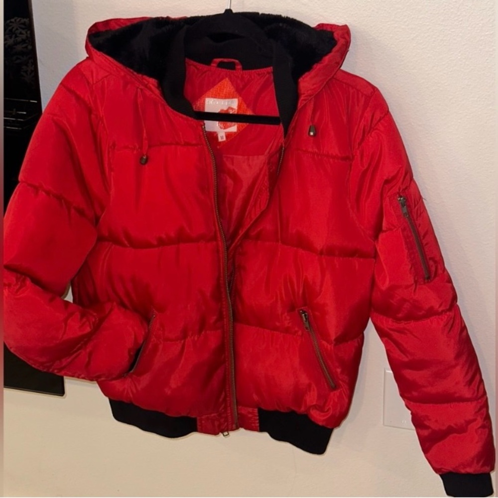 Hot Kiss Vibrant Red Jacket
